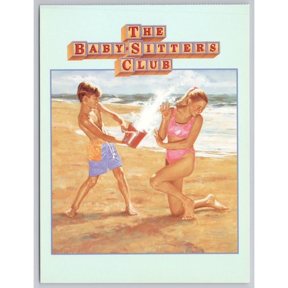 Vintage 1991 The Babysitters Club Postcard Dawn on the Coast 23 Scholastic